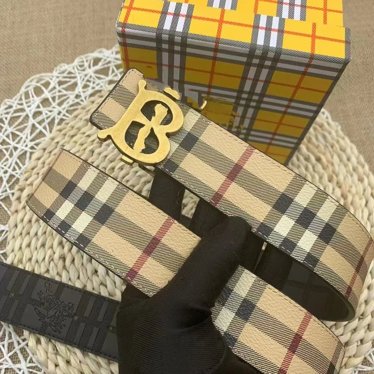 Grid TB antique copper buckle