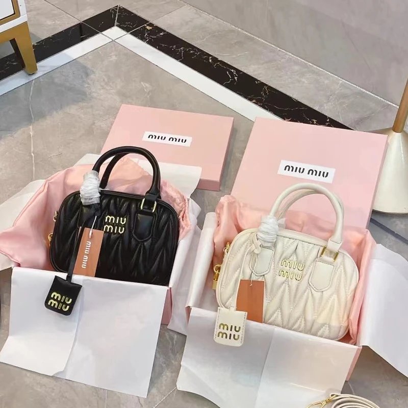 Miu Miu Matelassé Mini Bag T-Shirt