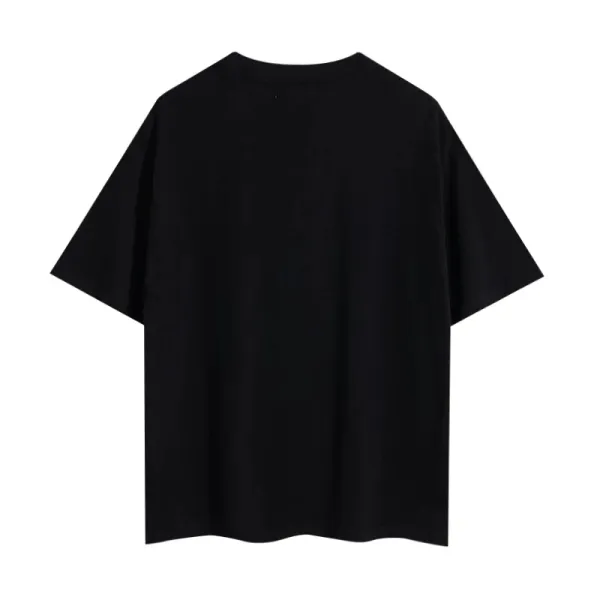 Design Purple Sky Inn Embroidered Logo White Oversized T-Shirt T-Shirts - 25
