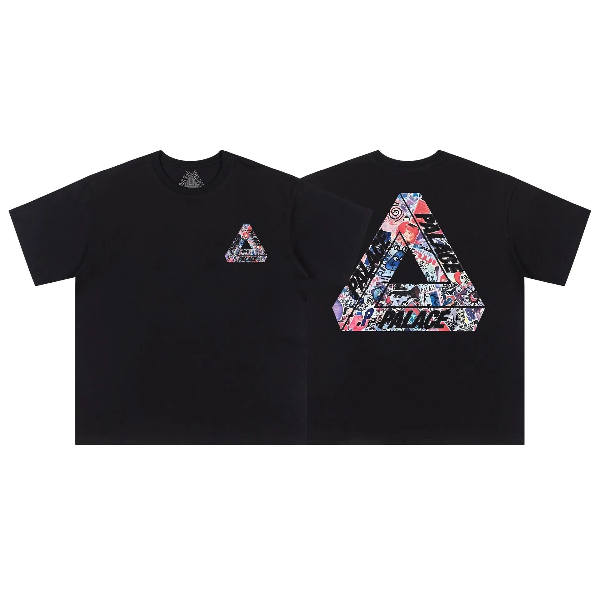 Palace Tri-Force White Graphic T-Shirt