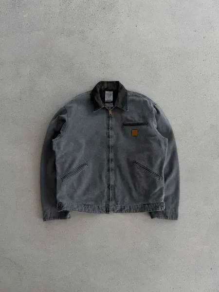 Design Utility Hooded Bomber Jacket Black Outerwear - 5