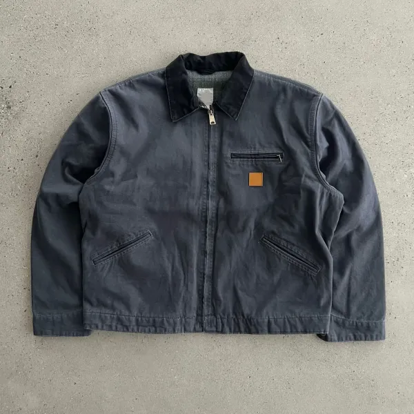 Carhartt WIP Active Jacket Charcoal Gray Outerwear - 1