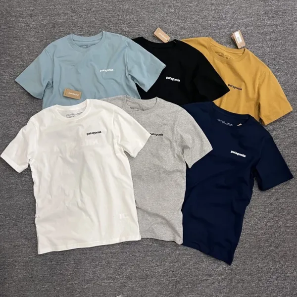 Patagonia P-6 Logo Responsibili-Tee Light Gray T-Shirt - 3