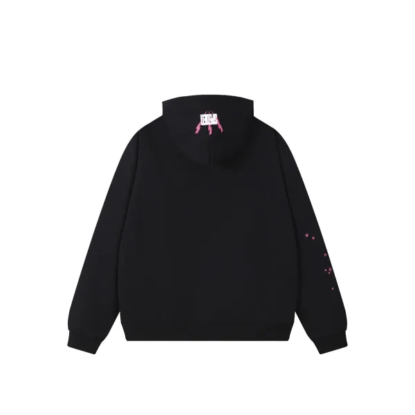 Off-White™ '555' Pink Graphic Sweatpants Black - 35