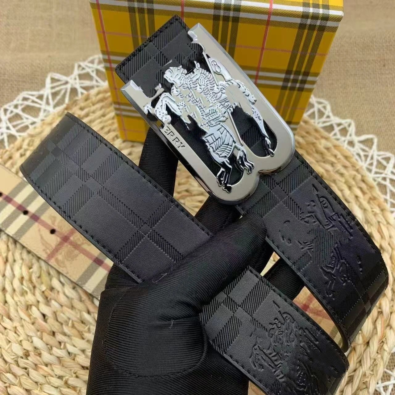 Style TB Silver Buckle