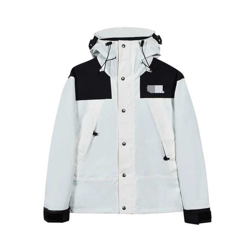 The North Face Mountain Light Jacket Gray/Black Outerwear - 8