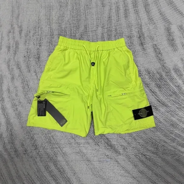 Stone Island Shadow Project Cargo Shorts Light Gray - 4