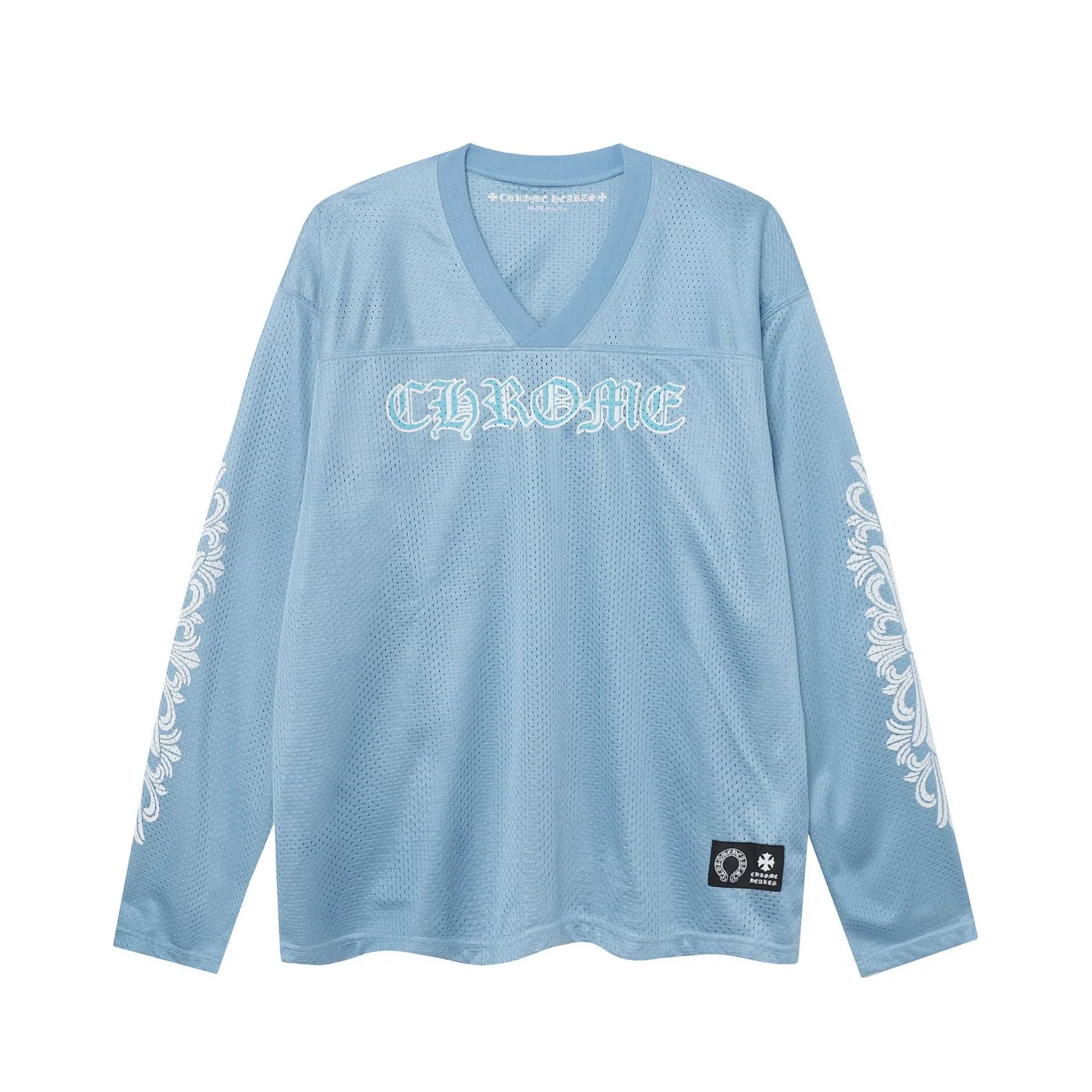 9998 blue long-sleeved