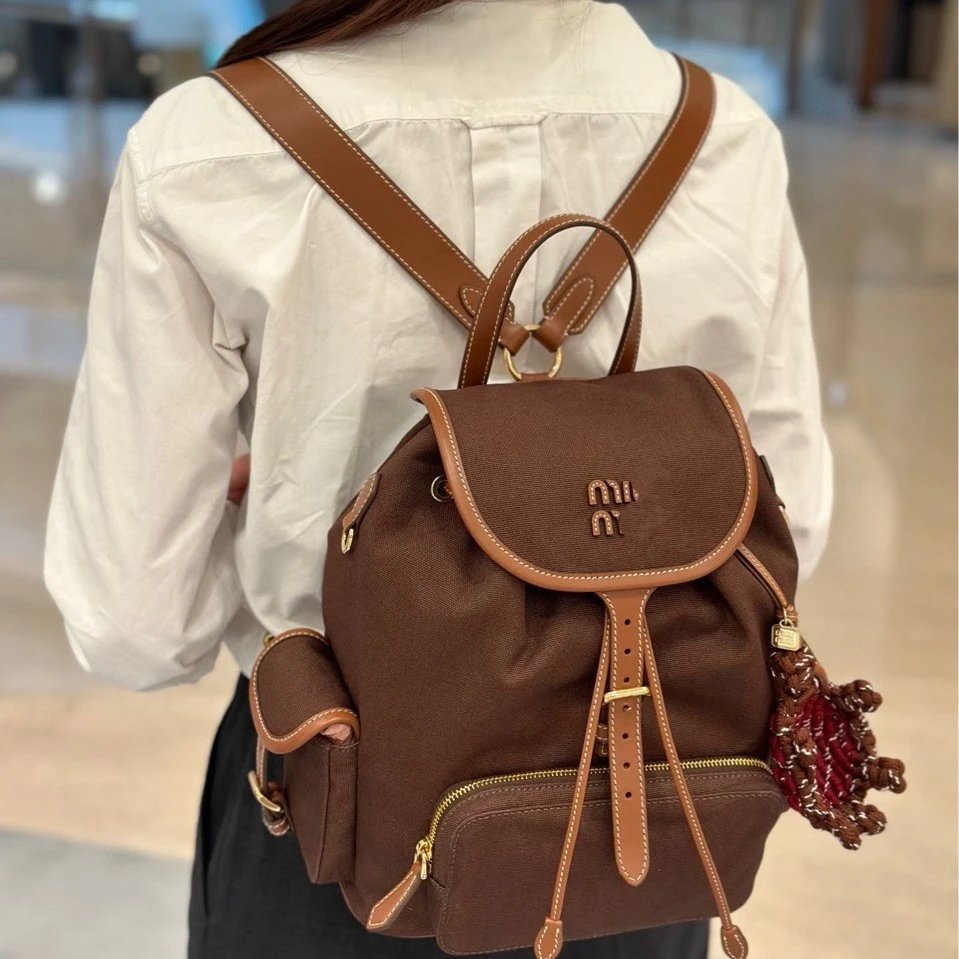 Retro Canvas Backpack