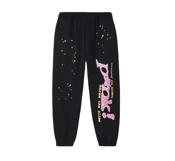 Pink! x Unknown Brand Starry Night Sweatpants Black - 1