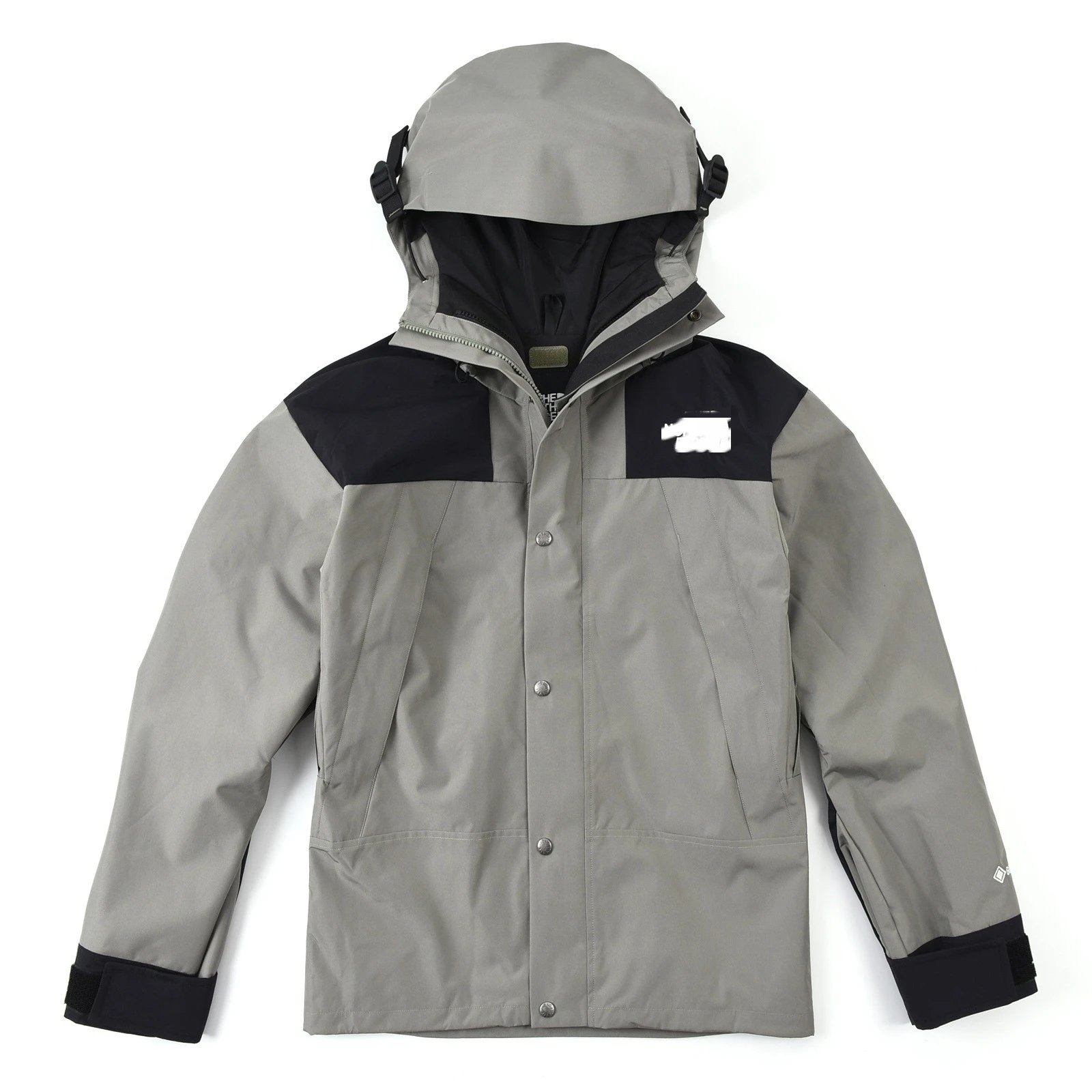 The North Face Mountain Light Jacket Gray/Black Outerwear - 5