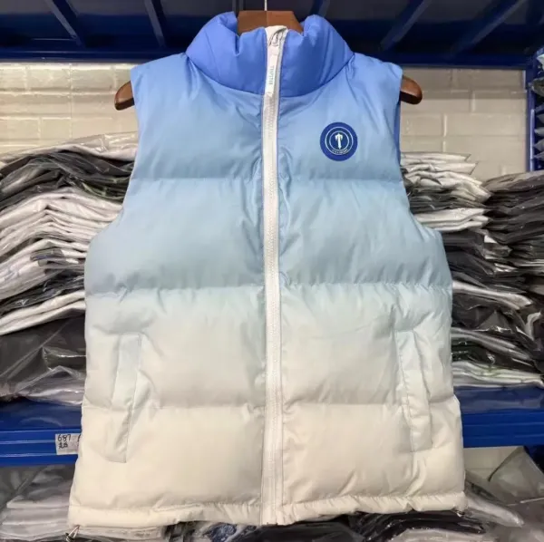 Design Glossy Puffer Jacket Black Down-Jacket - 5