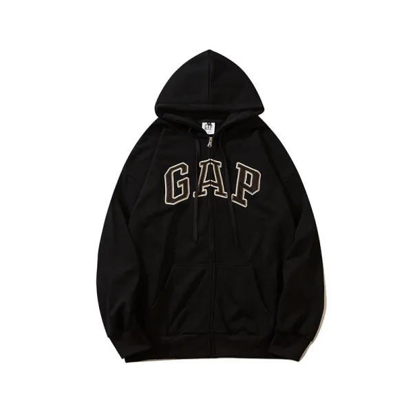 Gap Arch Logo Full-Zip Hoodie Black - 1