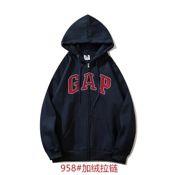 Gap Arch Logo Hoodie Army Green - 17