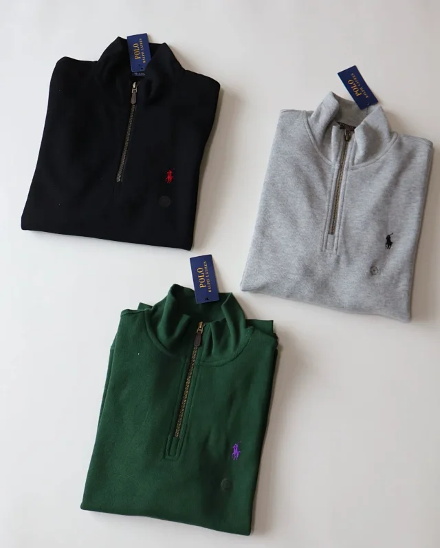 Polo Ralph Lauren Hoodies & Sweatshirts Embroidered Pony Quarter-Zip Sweatshirt product detail image 7