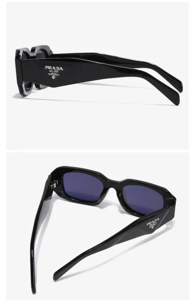 Prada Square Acetate Sunglasses Beige - 13