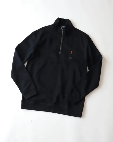 Polo Ralph Lauren Half-Zip Pullover Gray Sweater - 11