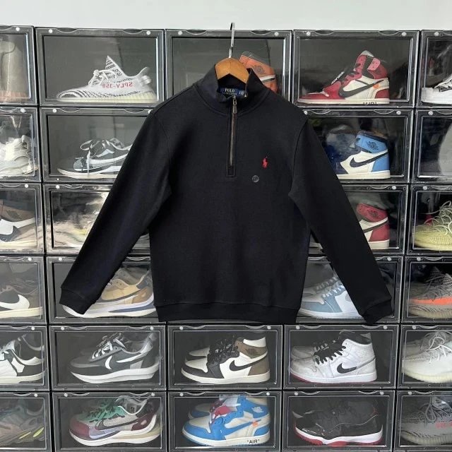 Polo Ralph Lauren Hoodies & Sweatshirts Embroidered Pony Quarter-Zip Sweatshirt image 3