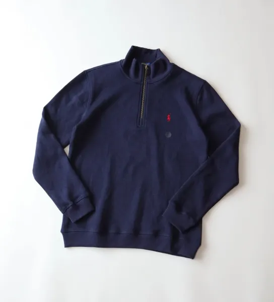 Polo Ralph Lauren Half-Zip Pullover Gray Sweater - 8