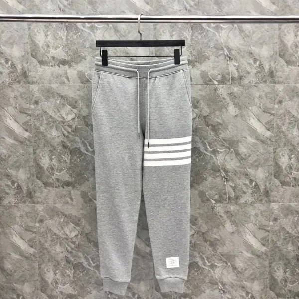 Thom Browne 4-Bar Stripe Crewneck Sweatshirt Beige - 20