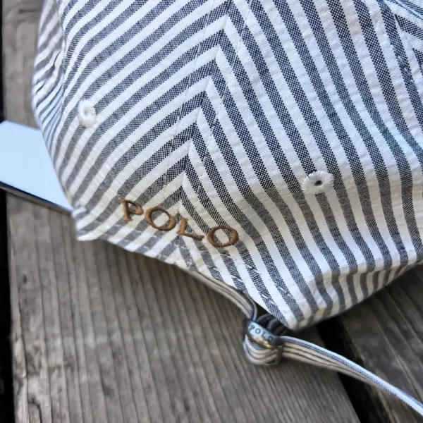 Polo Ralph Lauren Striped Cotton Twill Baseball Cap - 8