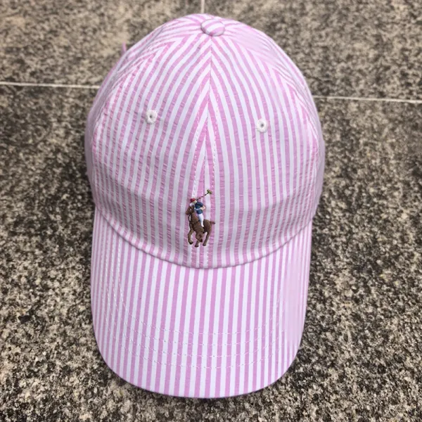 Polo Ralph Lauren Striped Cotton Twill Baseball Cap - 18