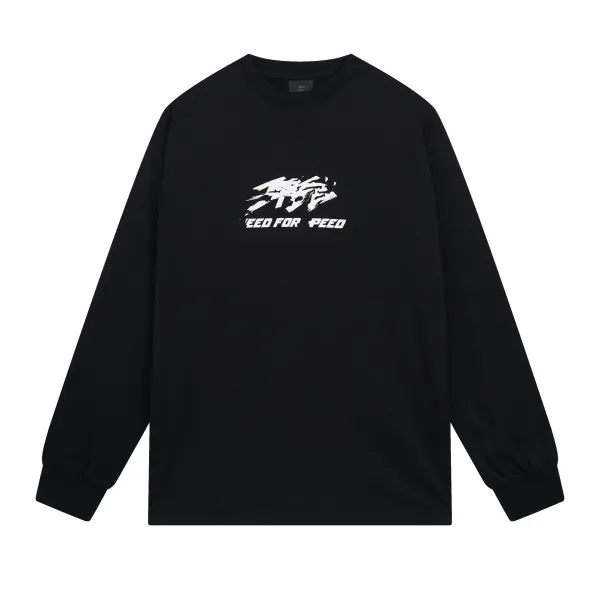 Need for Peed Long Sleeve T-Shirt Black - 1
