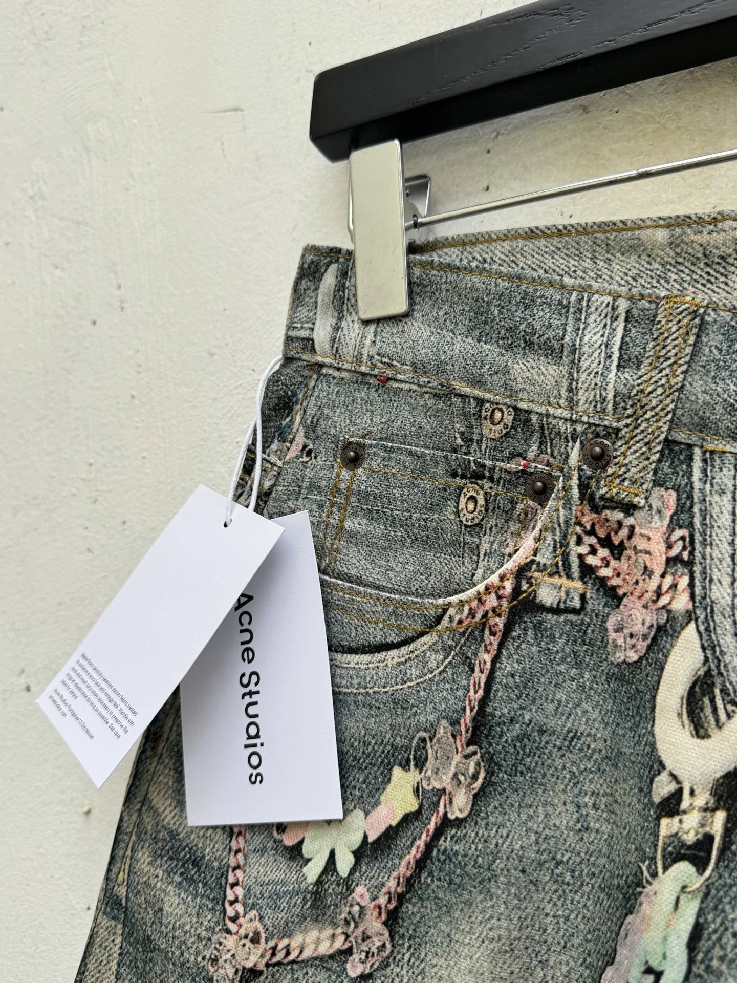 3D Print Low-Rise Denim Shorts photo 8