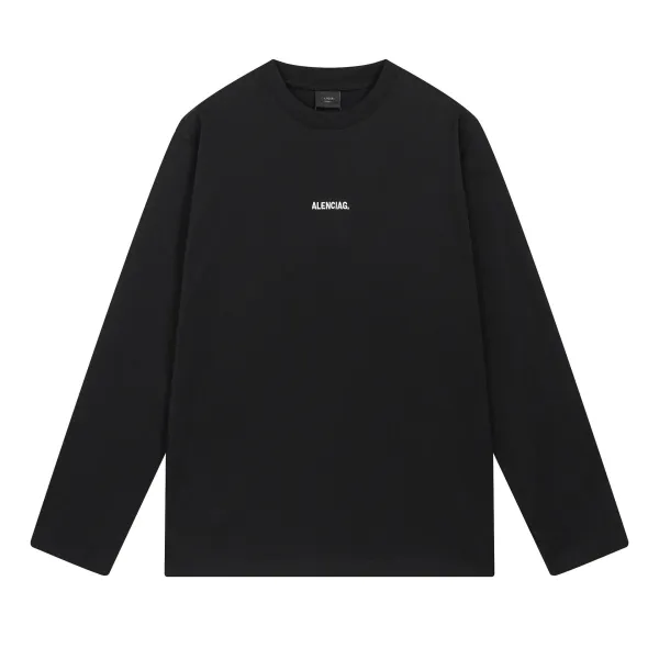 Bathrobe x Georgia National Motif Long-Sleeve T-Shirt Black - 7