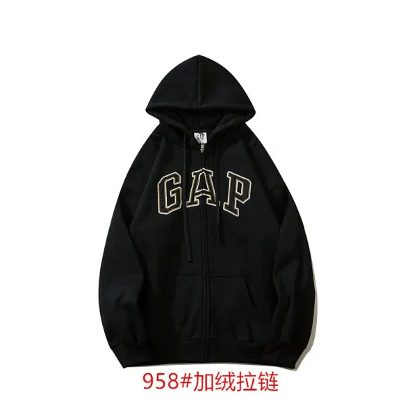 Gap Arch Logo Hoodie Army Green - 14