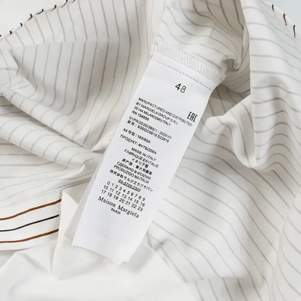 Maison Margiela Replica Numeric Print Shirt White - 20