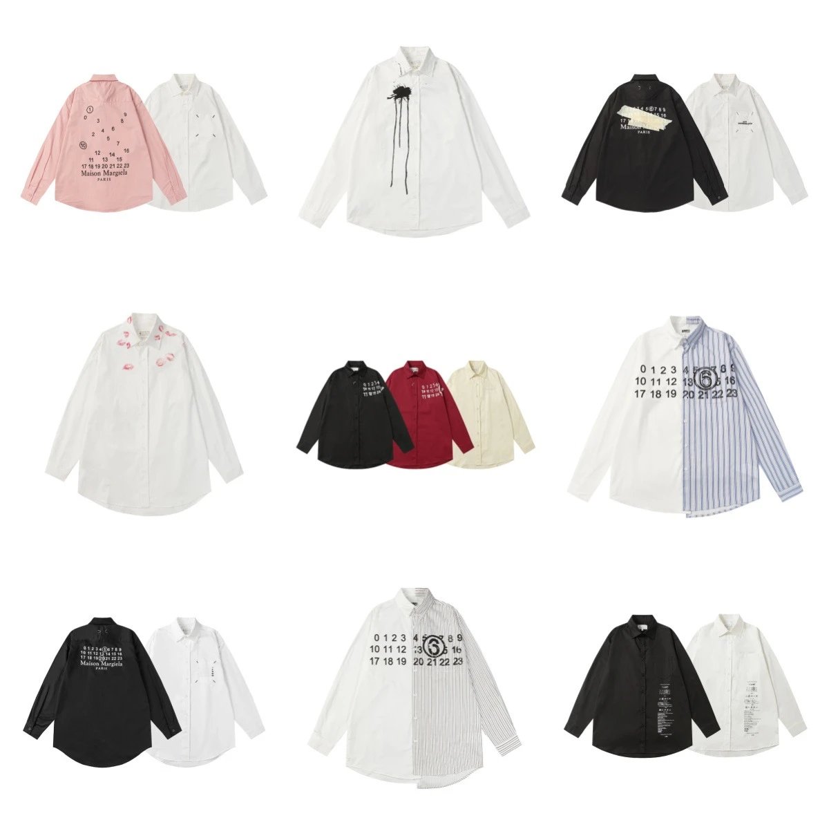 Maison Margiela Tabula Rasa Oversized Shirt T-Shirt