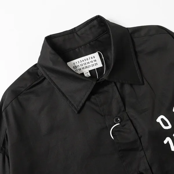 Maison Margiela Replica Numeric Print Shirt White - 34