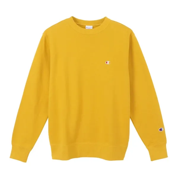 Champion Reverse Weave Crewneck Sweatshirt Yellow - 1