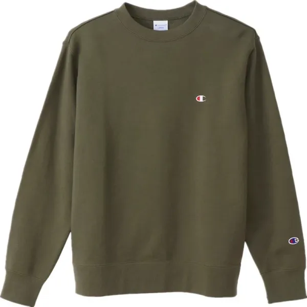 Champion Reverse Weave Crewneck Sweatshirt Yellow - 16