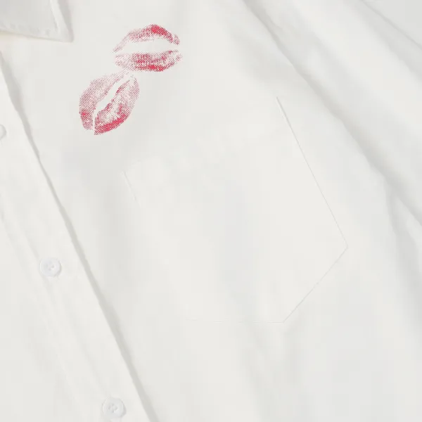 Maison Margiela Replica Numeric Print Shirt White - 31