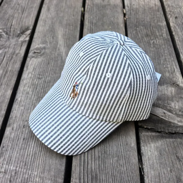Polo Ralph Lauren Striped Cotton Twill Baseball Cap - 6