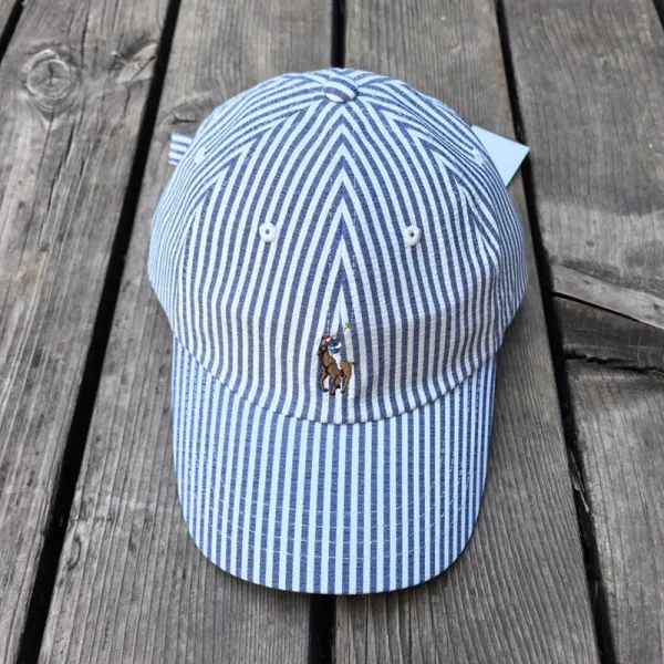 Polo Ralph Lauren Striped Cotton Twill Baseball Cap - 12
