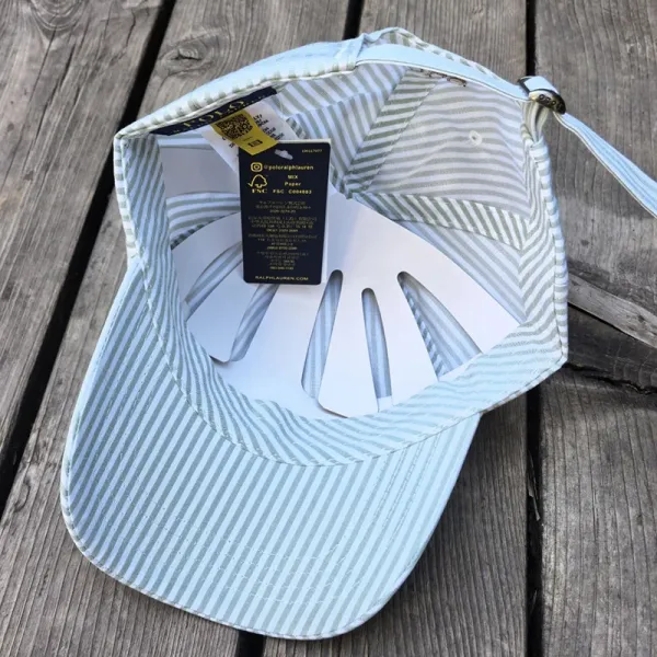 Polo Ralph Lauren Striped Cotton Twill Baseball Cap - 17