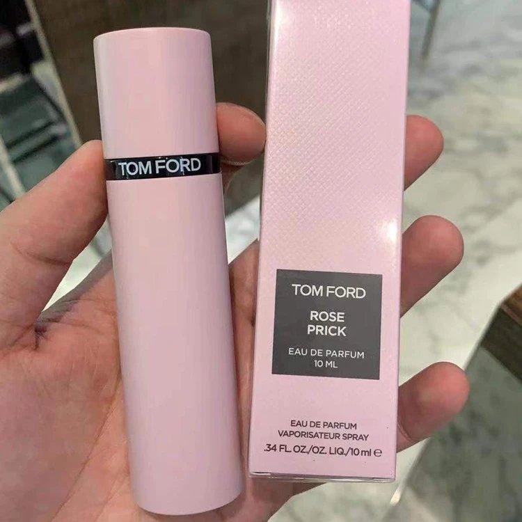 Tom Ford TF2020年限量rose prick荆刺玫瑰香水10ML便携装 粉色瓶