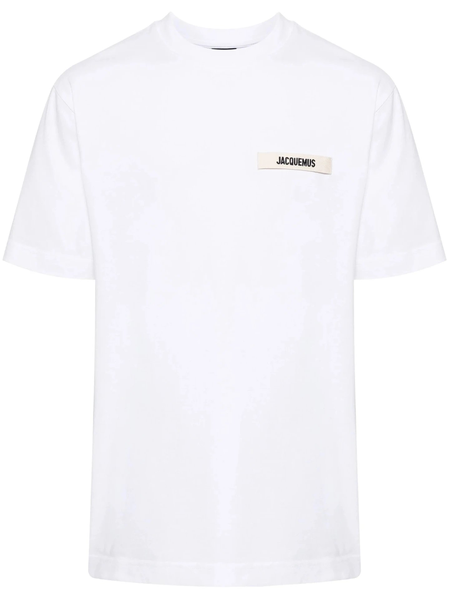 Jacquemus Le T-Shirt Blanc Black T-Shirt - 8