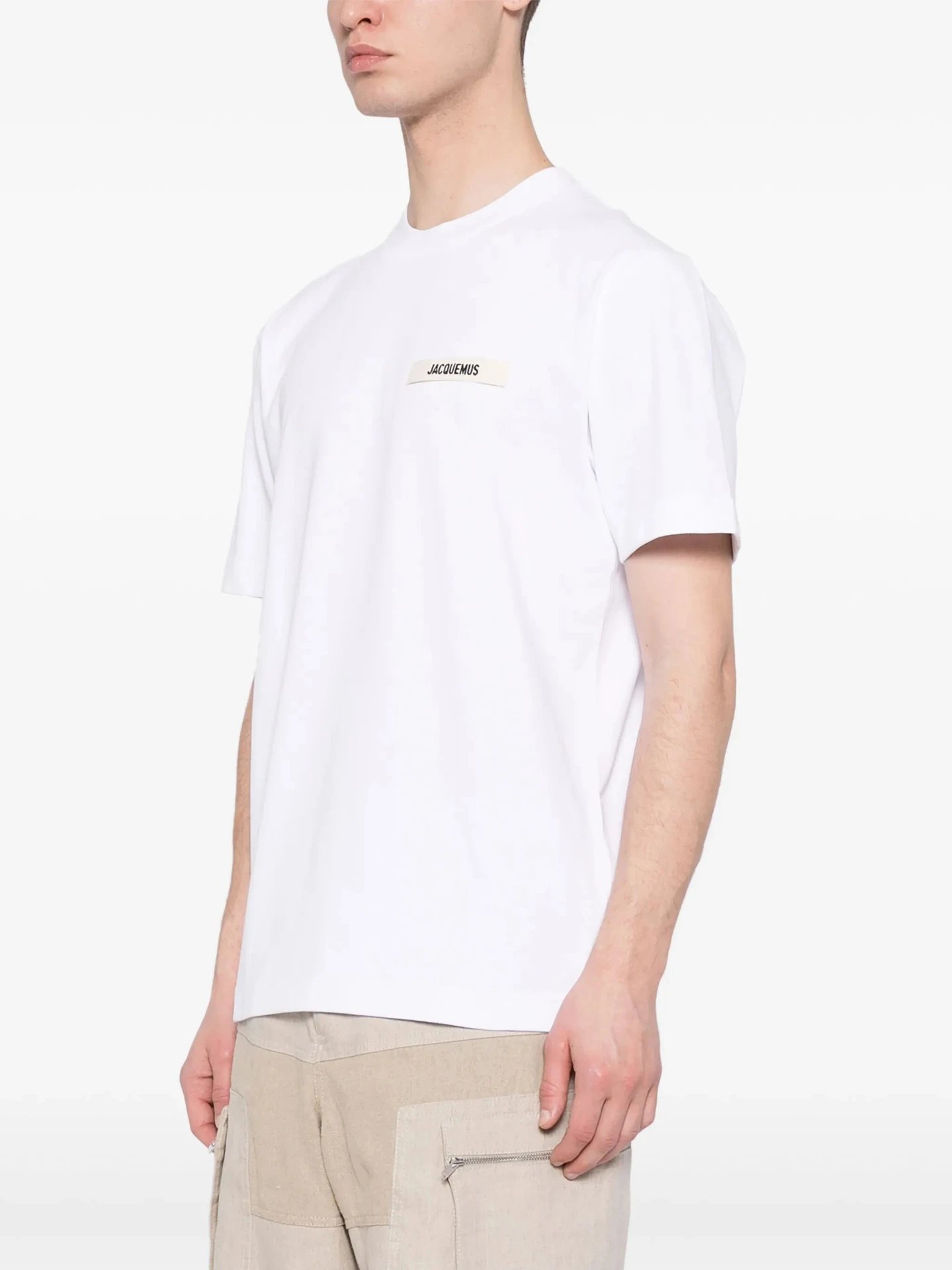 Jacquemus Le T-Shirt Blanc Black T-Shirt - 10