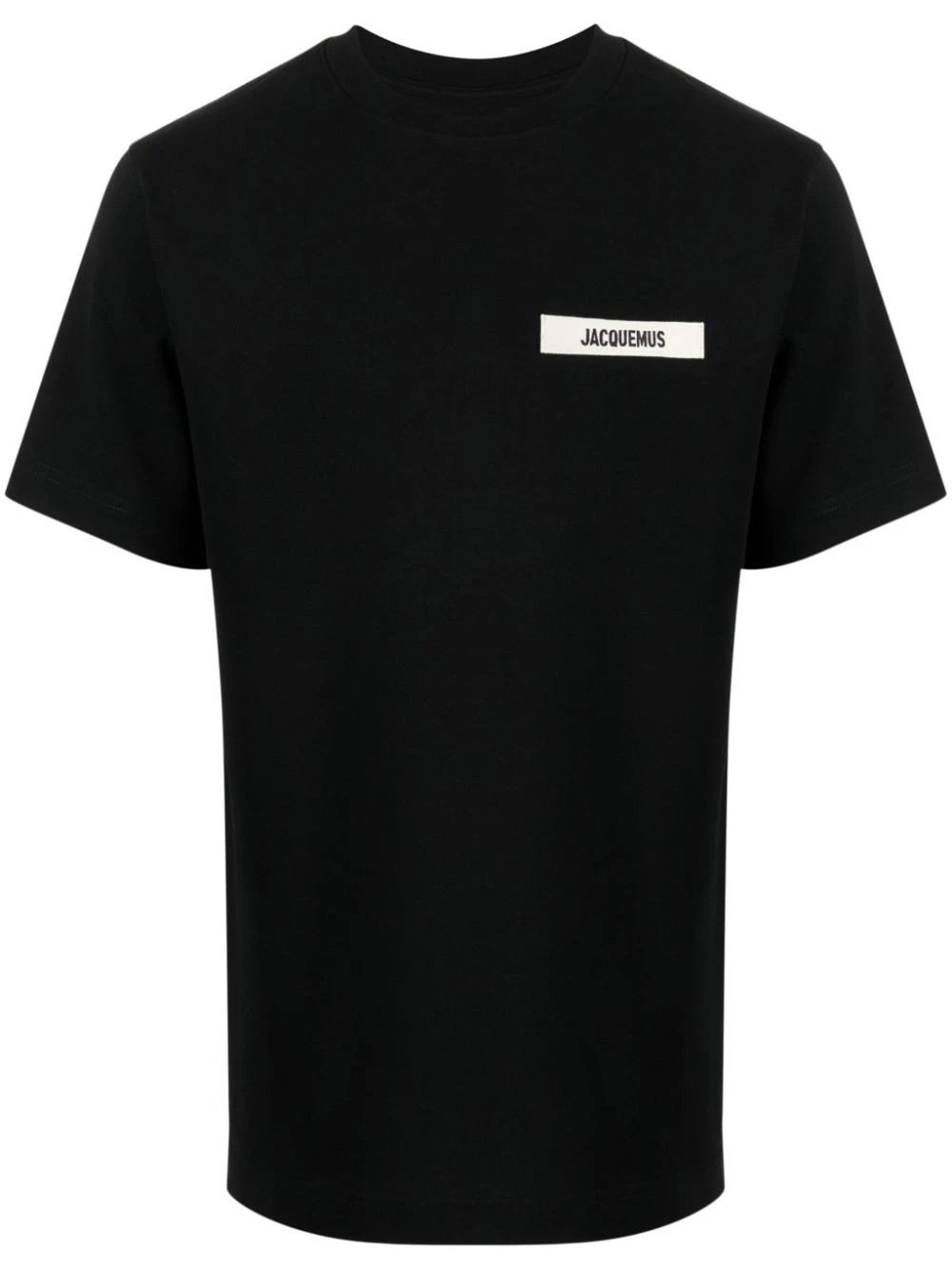 Jacquemus Le T-Shirt Blanc Black T-Shirt - 3