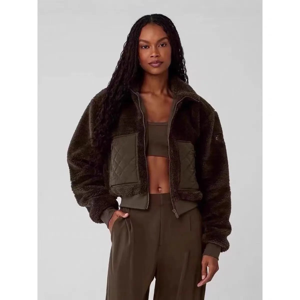 Alo Yoga Cozy Sherpa Utility Jacket product photo 2