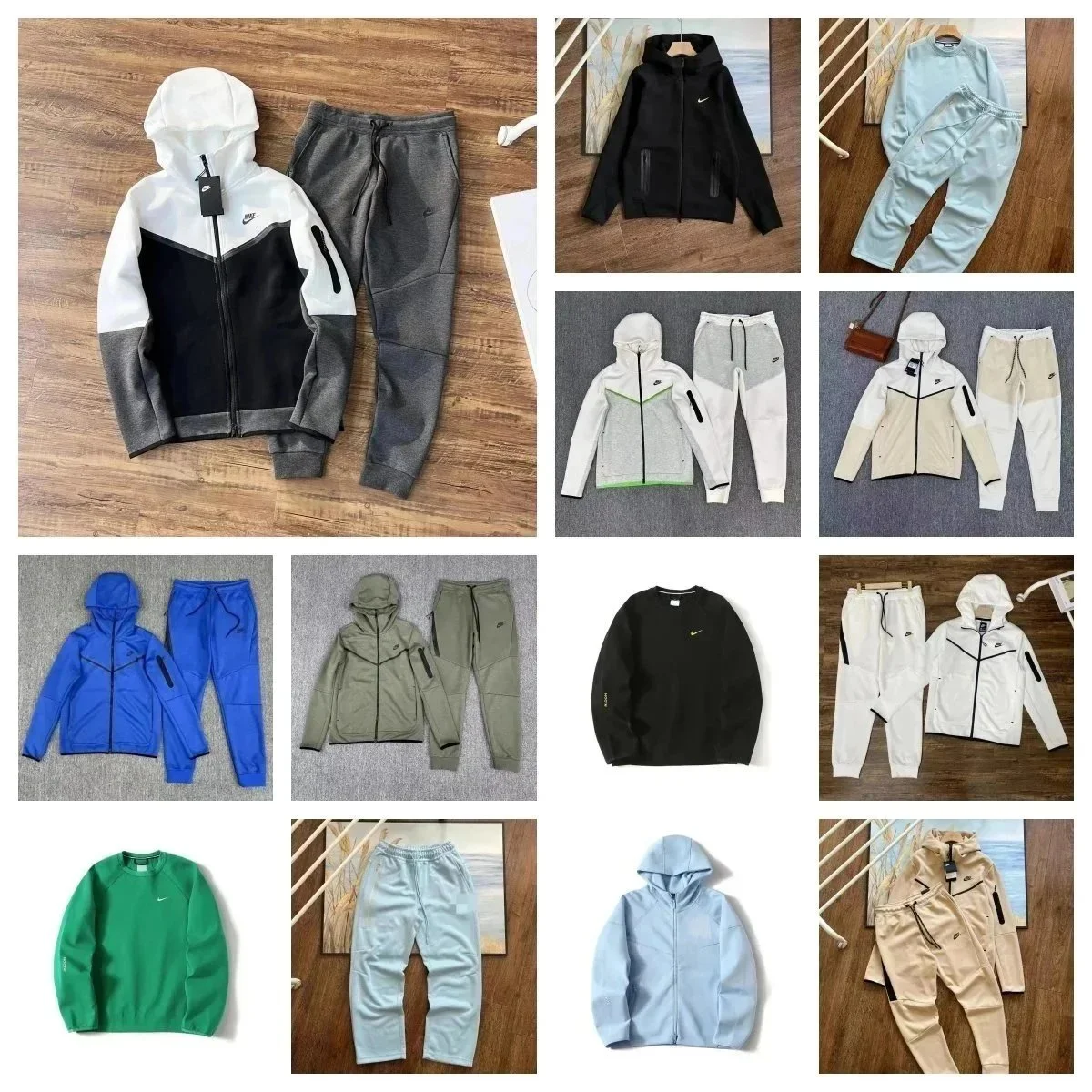 Nike Tech Hoodies Suits