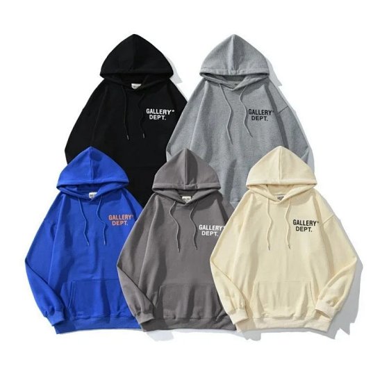U.S. tide high street GALLERY DEPT classic printing fall and winter in Europe and the United States INS men and women loose cotton hoodie sweater