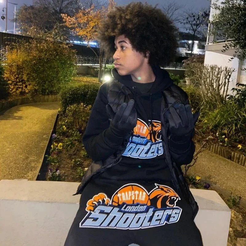 Shoooters x Unknown Brand Graphic Hoodie Black - 14