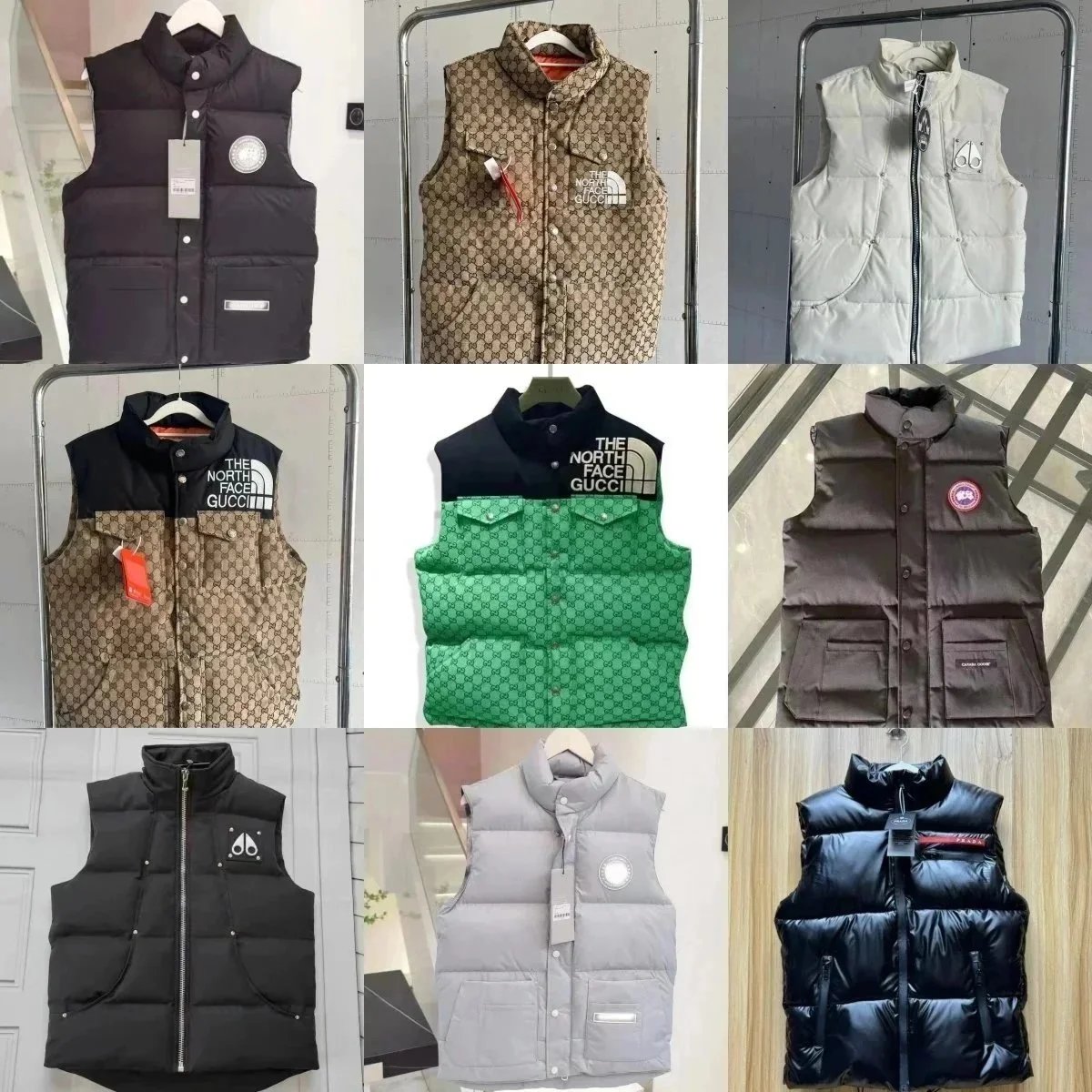羽绒棉服马甲 - 135154