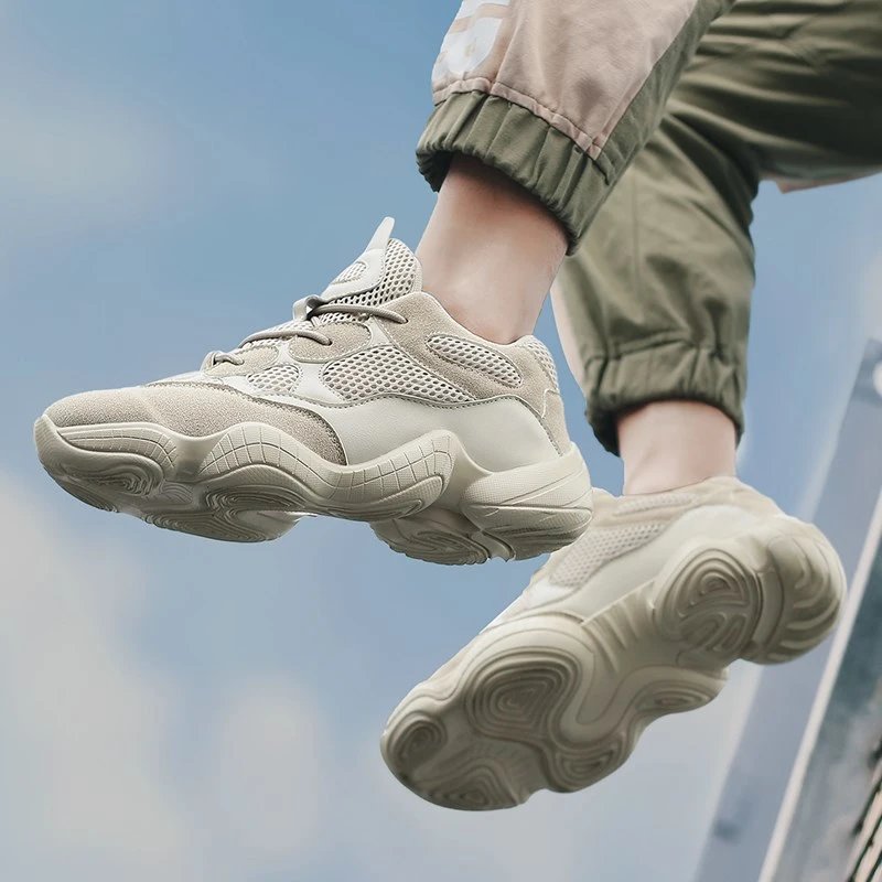 2018 New Korean Chic Couple Shoes Coconut Sports Shoes for Men and Women Dad Shoes Summer Breathable Student Running Trendy Shoes