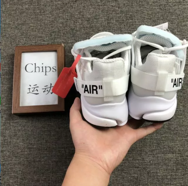 OFF-WHITE Nike Air Presto2.0 OW presto联名黑白跑鞋AA3830-001